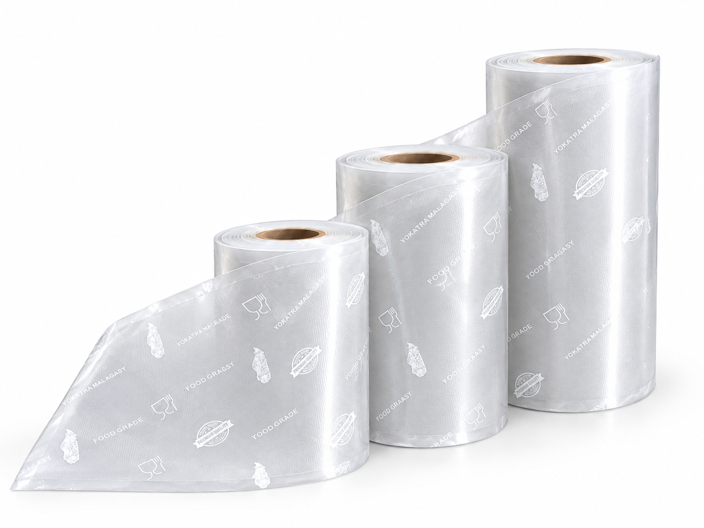 Sachet sous vide rouleau GAUFRE IMPRIME 15m